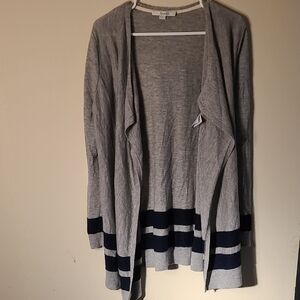 Boden Gray and Blue  Women's Cardigan